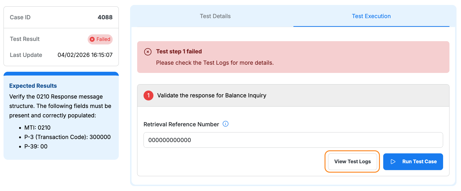 test suite