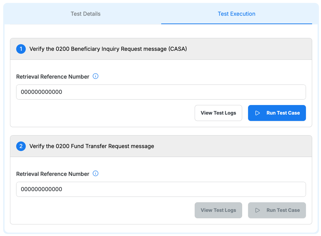 test suite