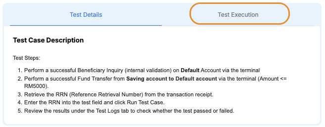 test suite