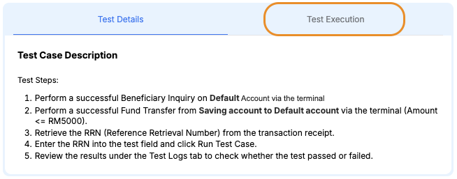 test suite