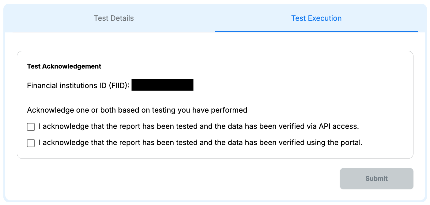 test suite